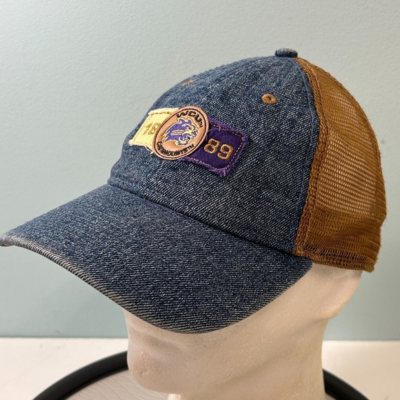 The Game Other - Western Carolina Catamounts Hat Snapback Denim Mesh Baseball Cap The Game OSFM